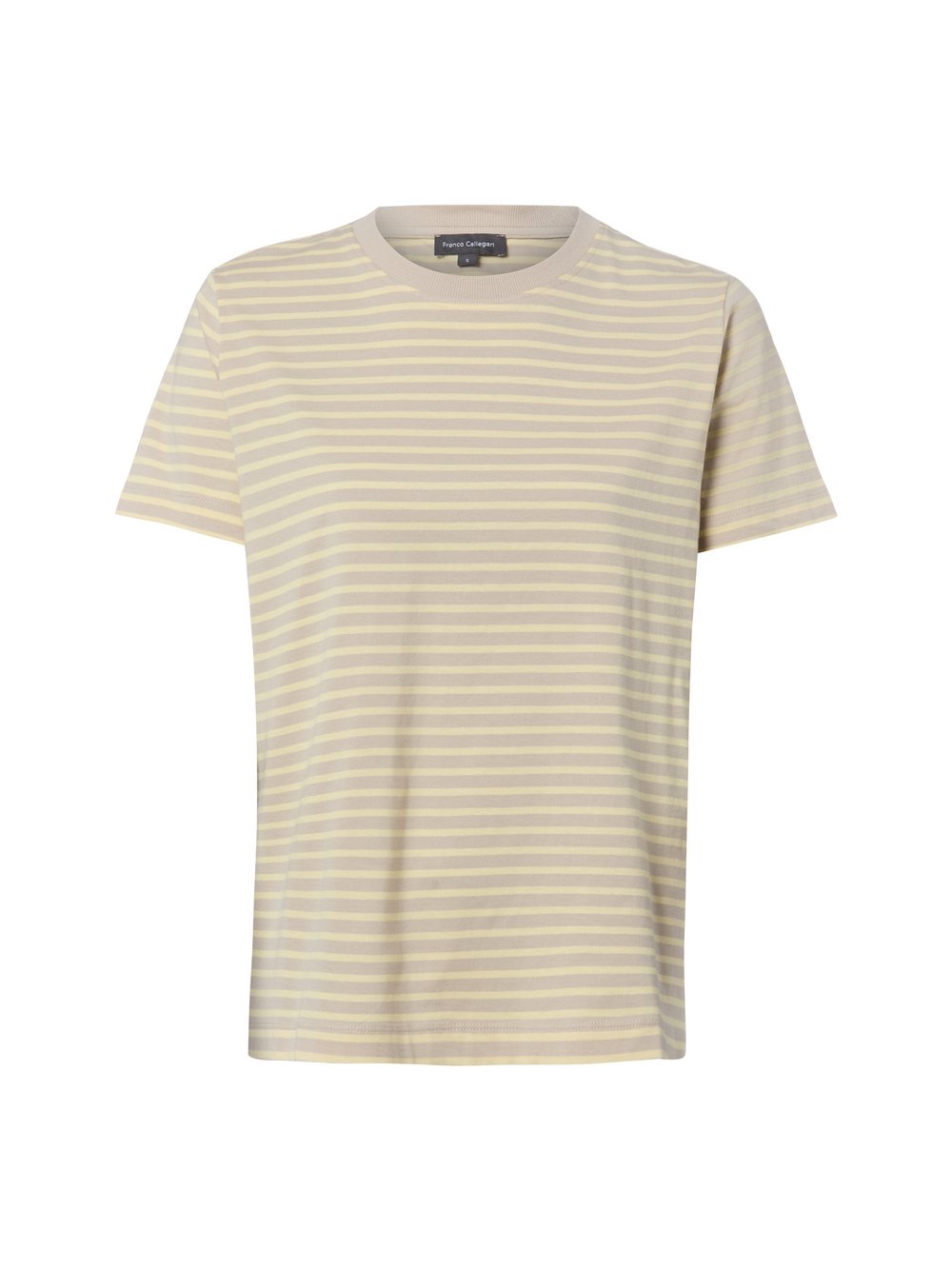 Franco Callegari T-Shirt Damen Baumwolle (100%) braun gestreift, S
