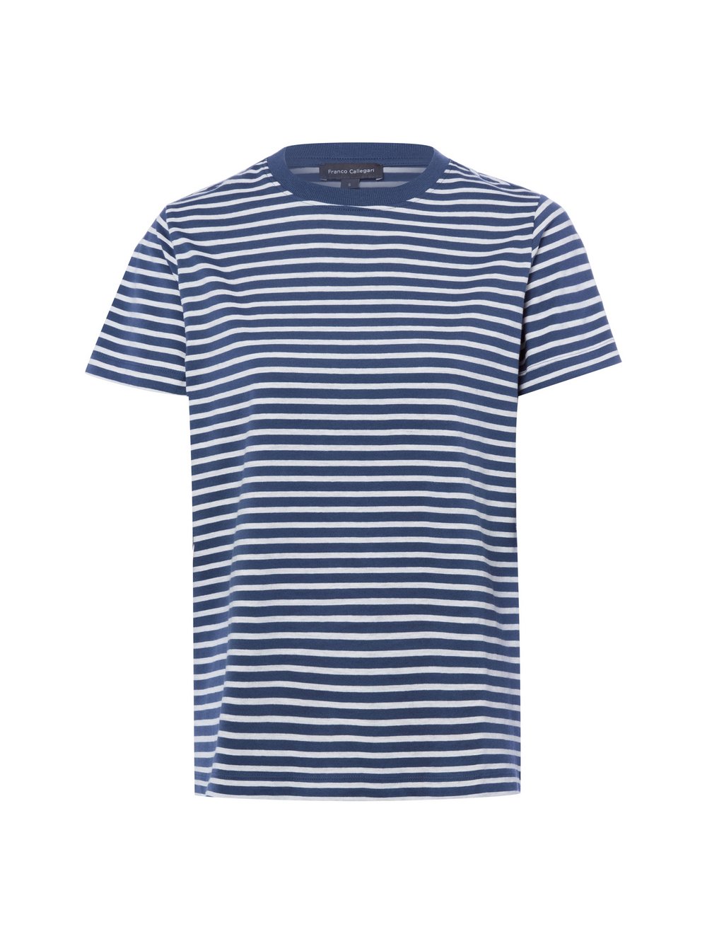 Franco Callegari T-Shirt Damen Baumwolle (100%) blau gestreift, L