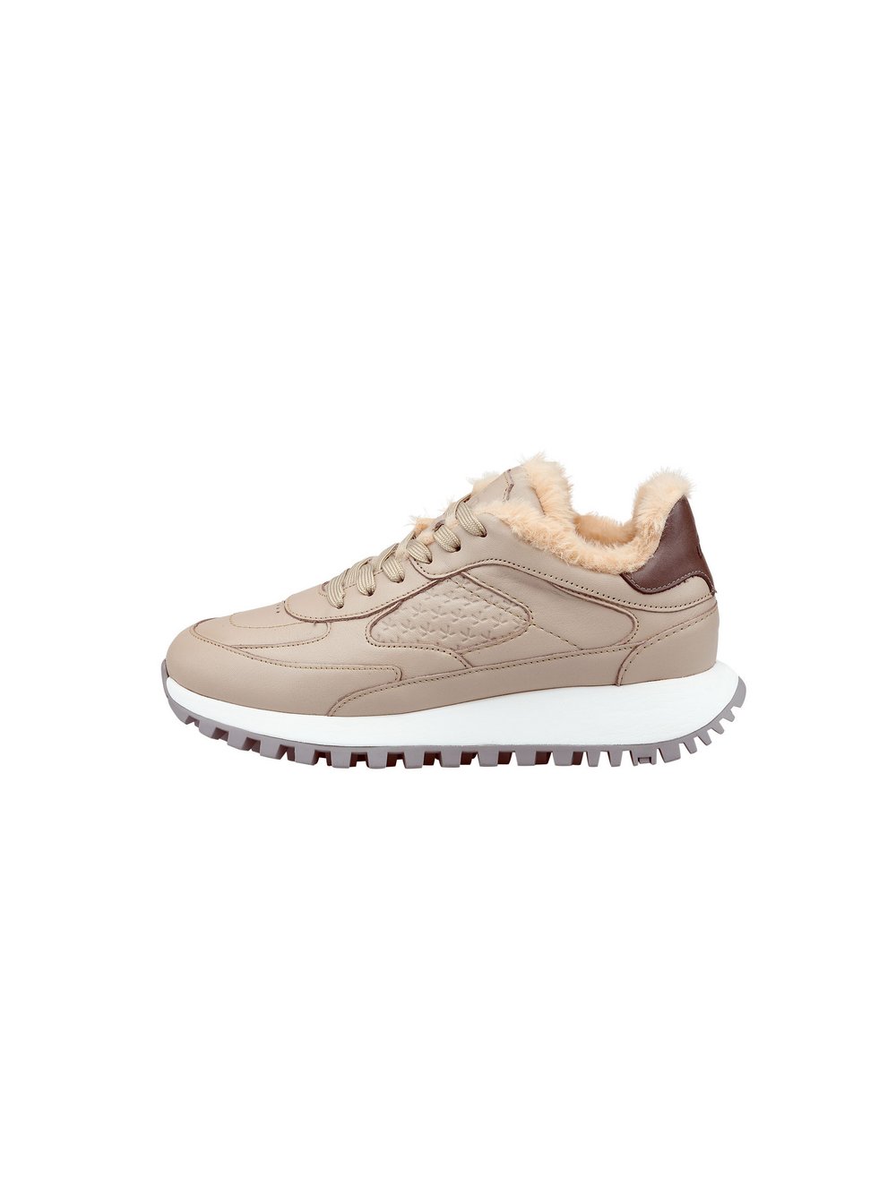 Lloyd Sneaker Damen Leder beige, 38