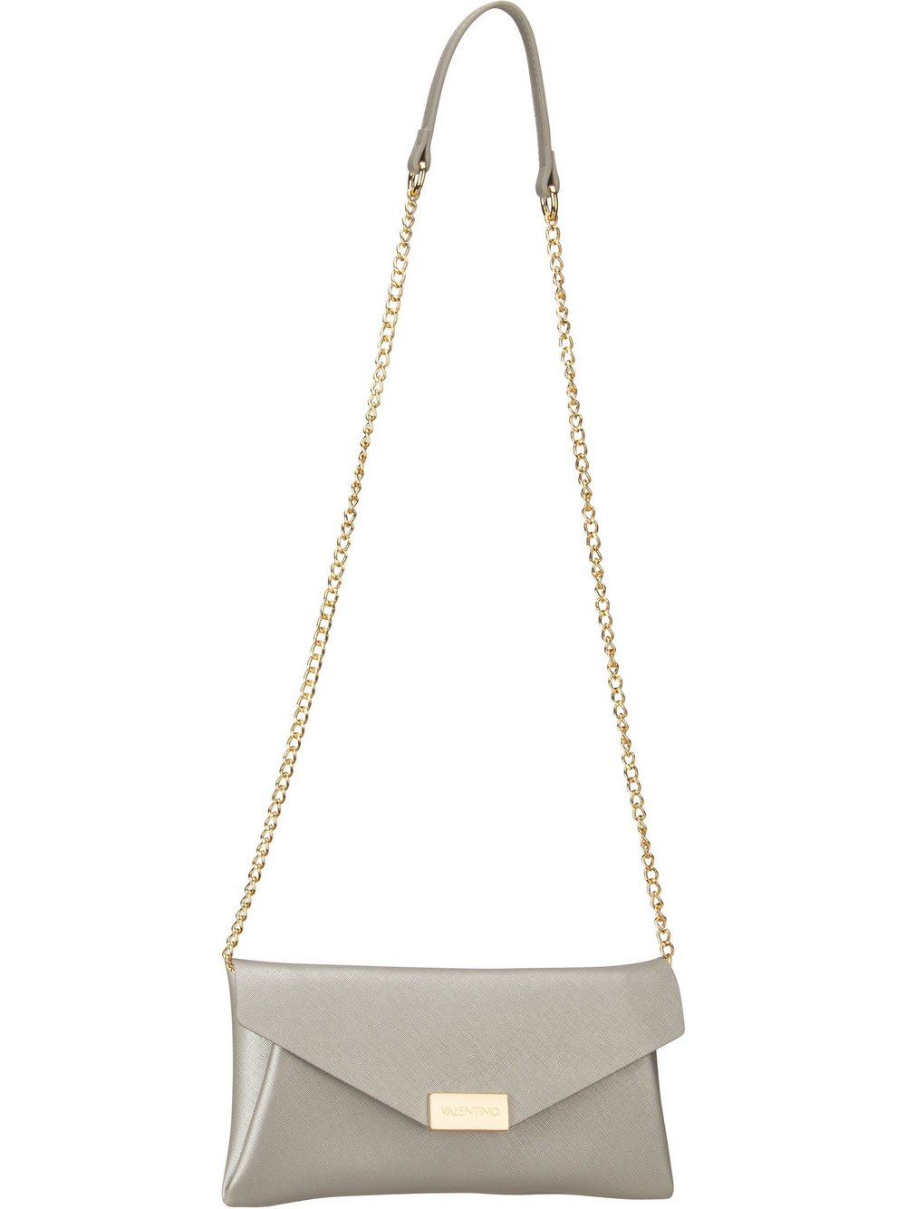 Valentino by Mario Valentino Handtasche Damen Kunstleder grau, ONE SIZE