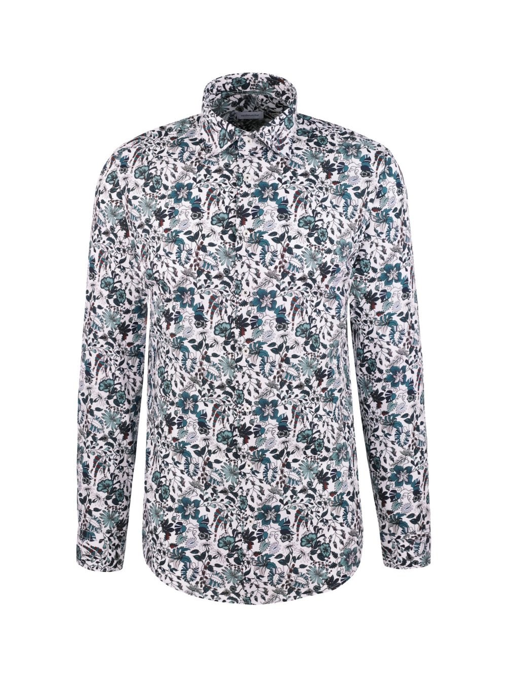 Seidensticker Hemd Herren Slim Fit Baumwolle mehrfarbig gemustert, 41