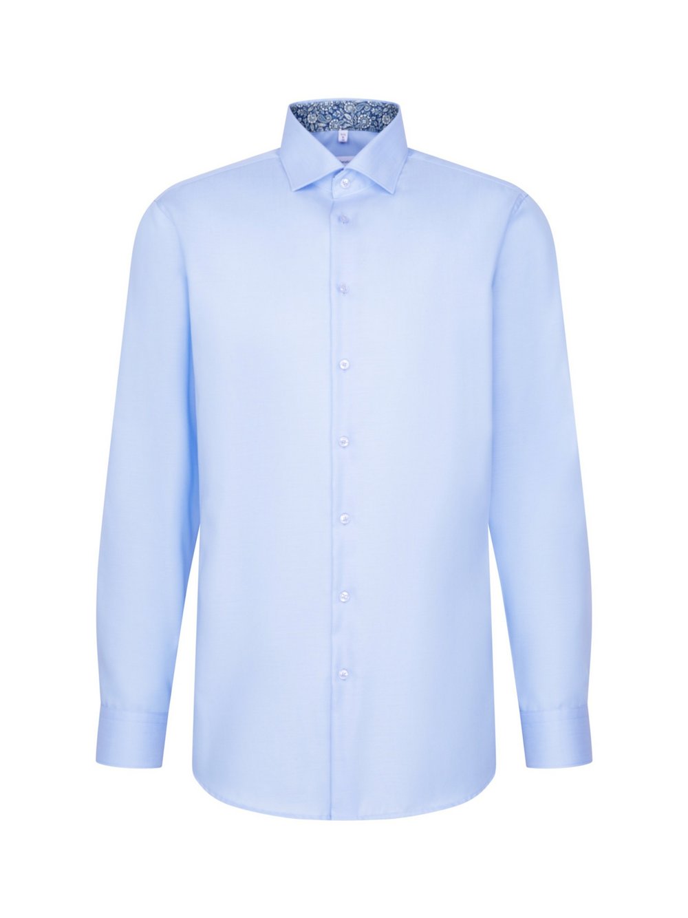 Seidensticker Hemd Herren Regular Fit Baumwolle blau, 40