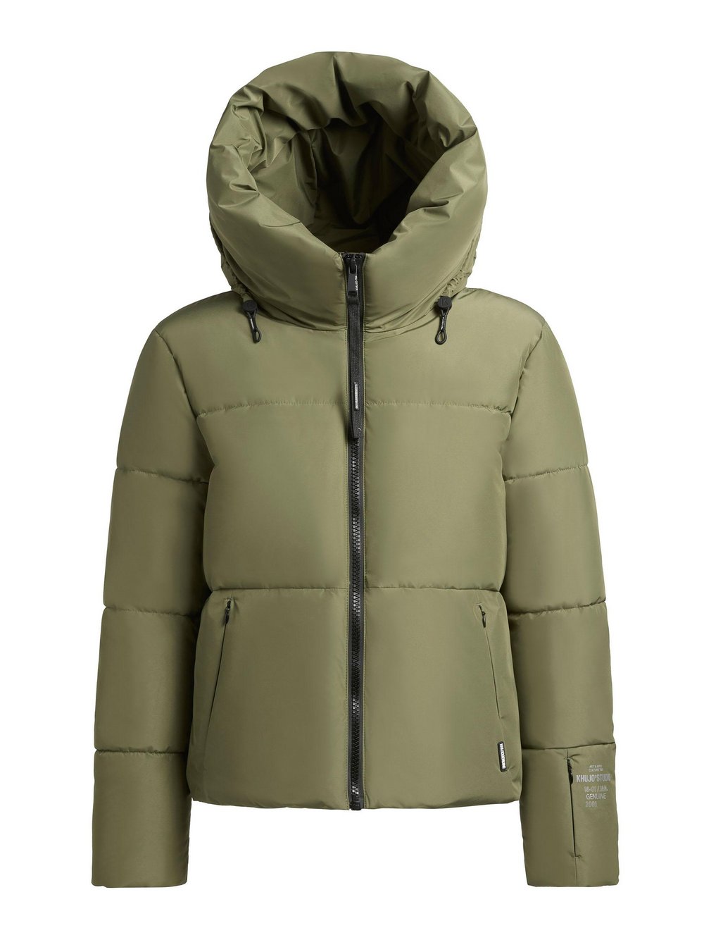 Thumbnail - Khujo Outdoorjacke Damen grün, L