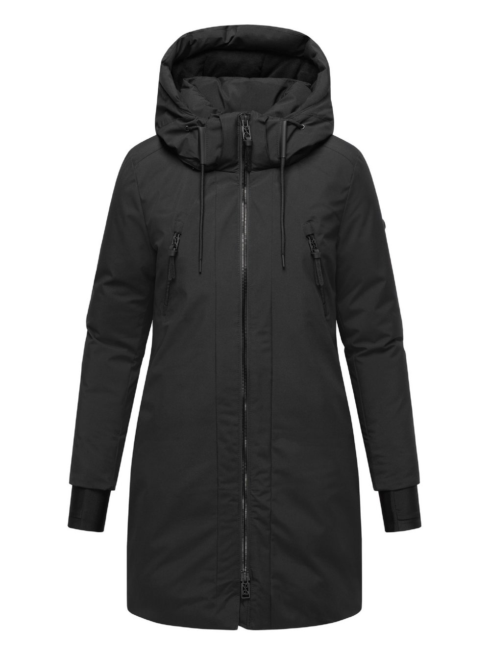 Thumbnail - Navahoo Wintermantel Damen schwarz, 4XL