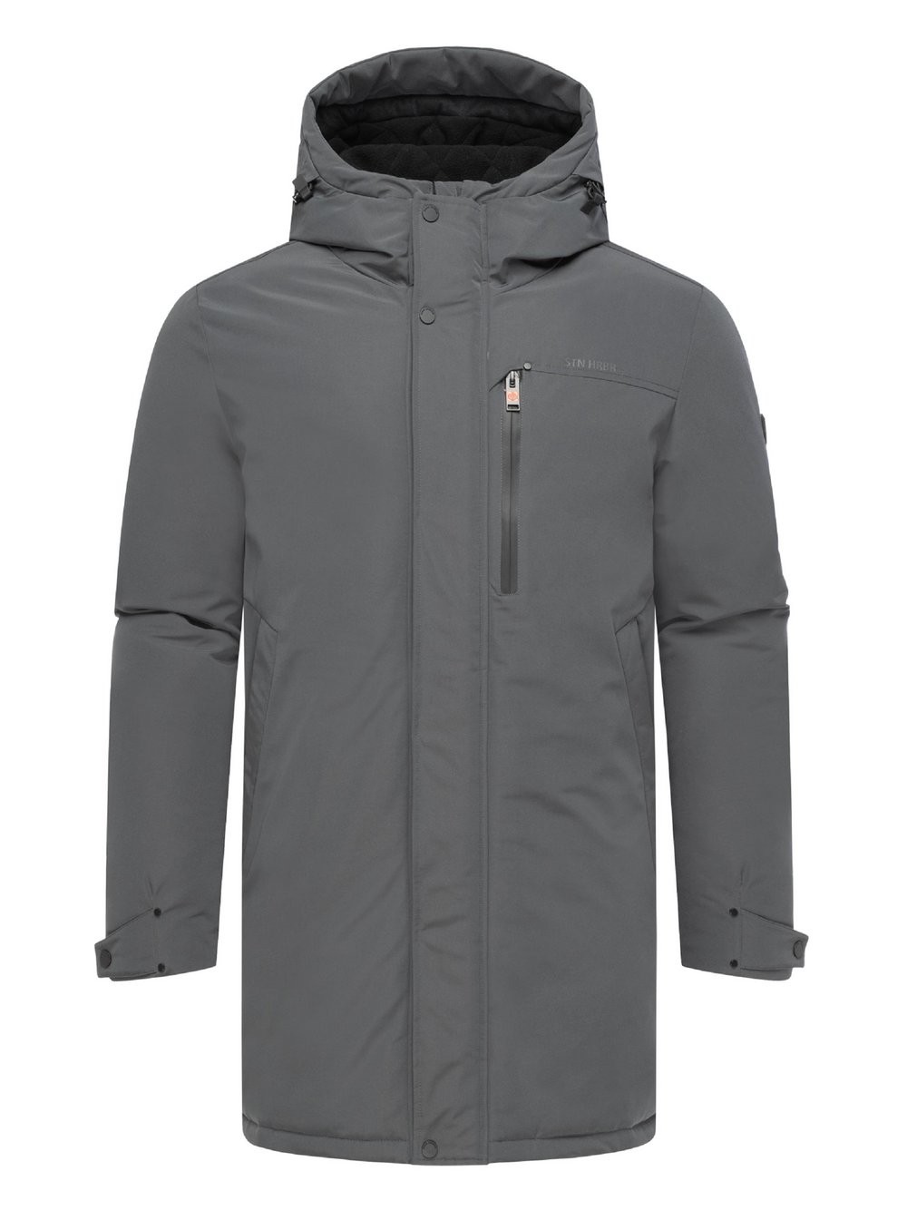 STONE HARBOUR Wintermantel Herren grau, XXL