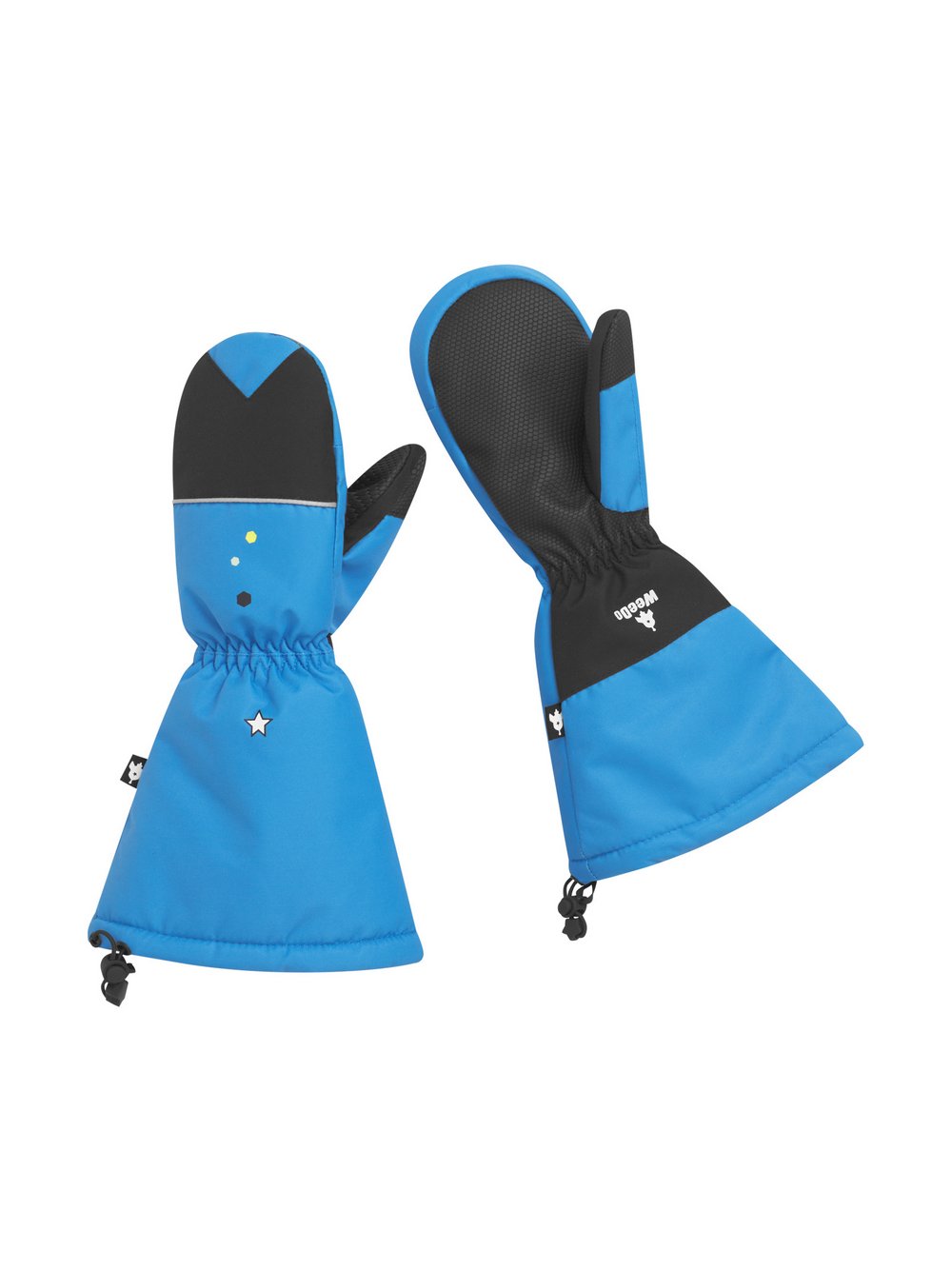 Thumbnail - WeeDo Fausthandschuhe Jungen blau, 116