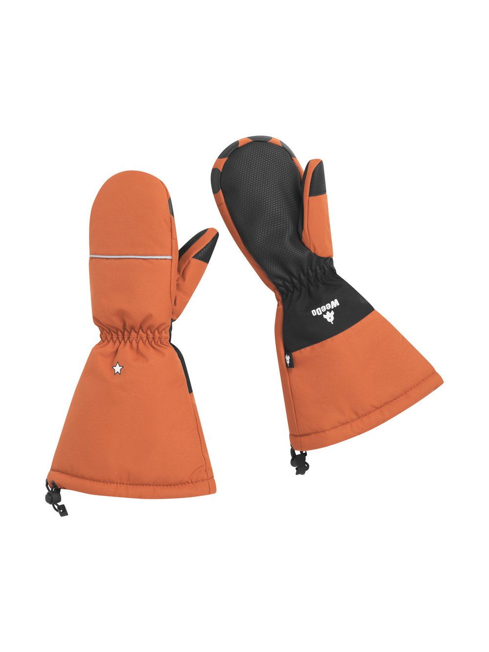 Thumbnail - WeeDo Fausthandschuhe Kinder braun, 116