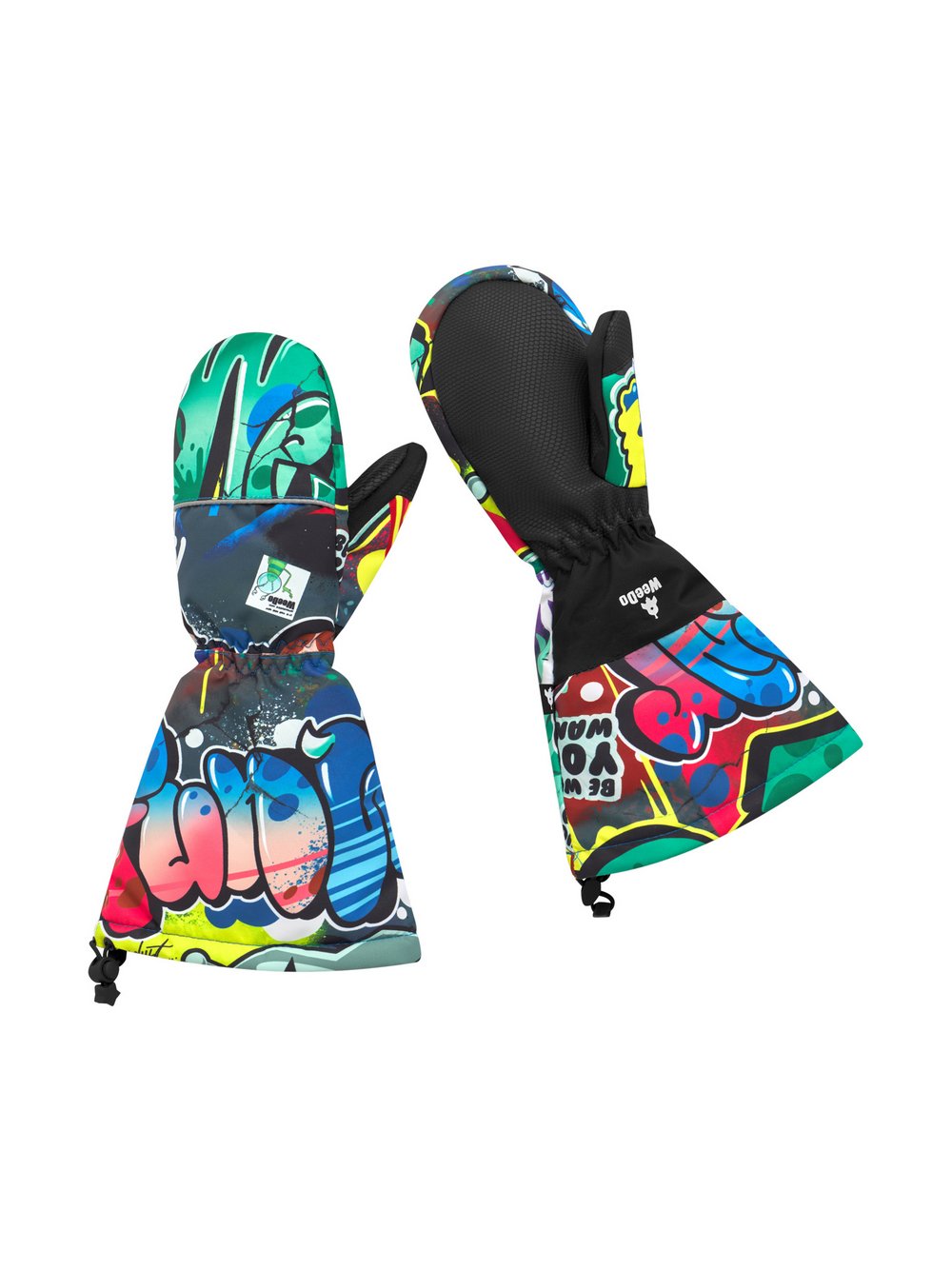 Thumbnail - WeeDo Fausthandschuhe Jungen mehrfarbig, 116