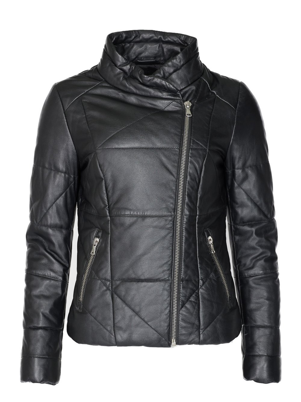 Thumbnail - JCC Lederjacke Damen schwarz, 38