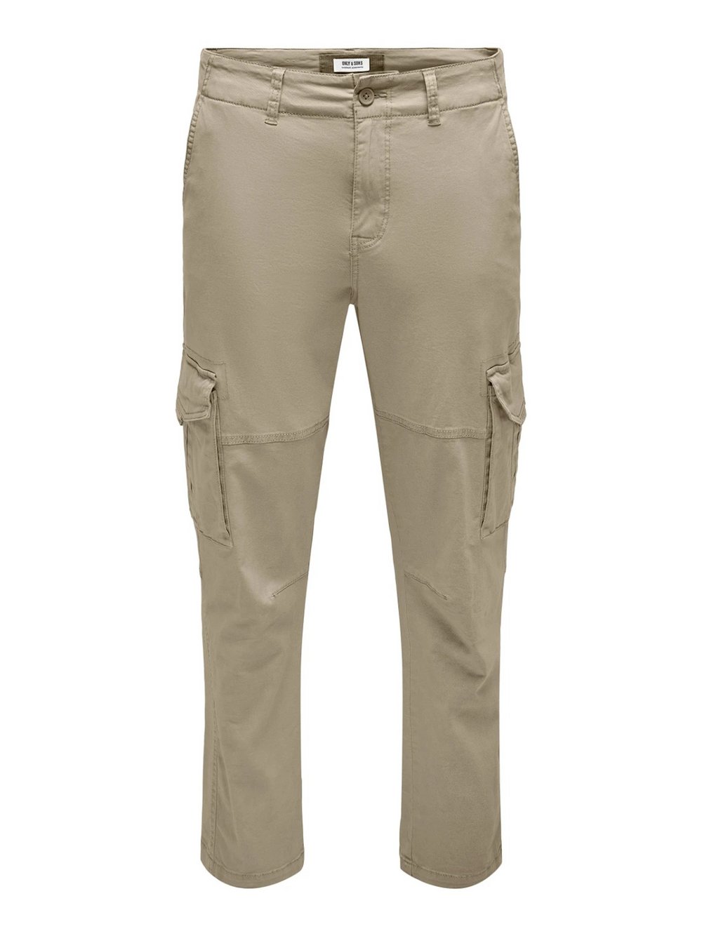 Thumbnail - Only&Sons Hose Herren Baumwolle beige, 33-34