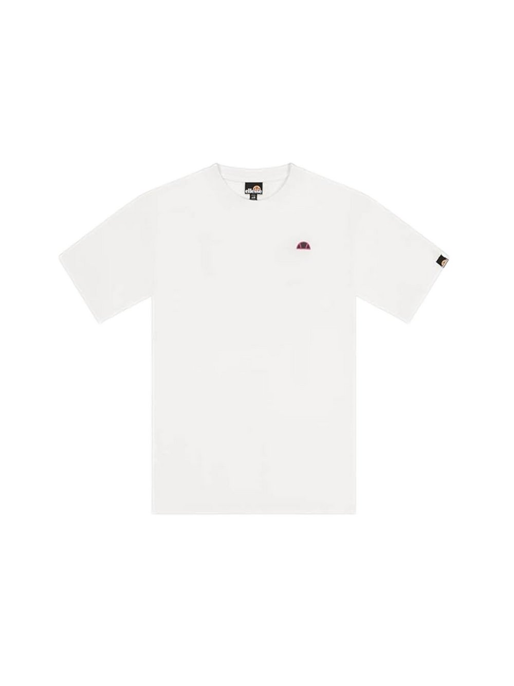 ellesse T-Shirt Herren Baumwolle weiß bedruckt, M