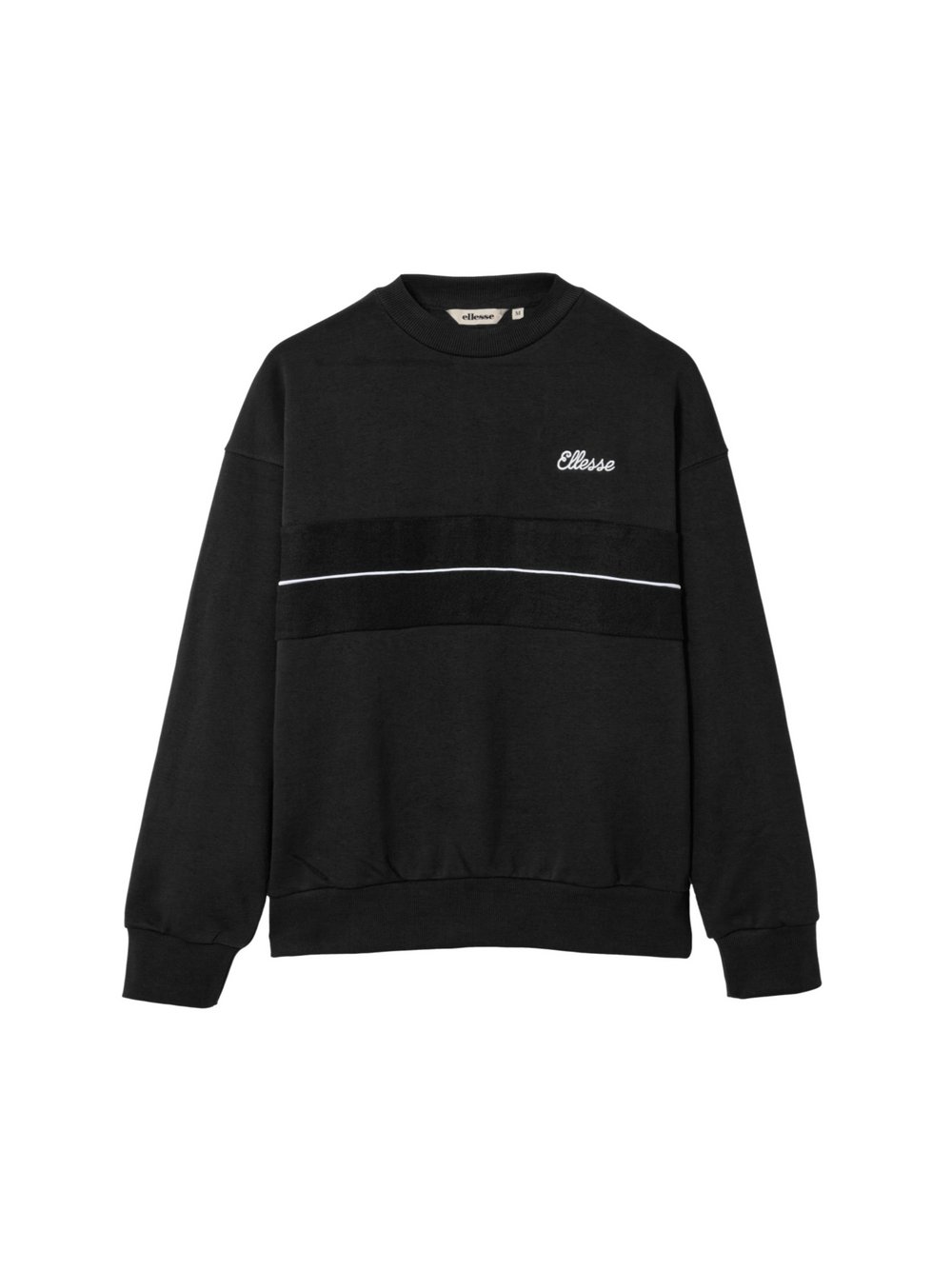 ellesse Pullover Herren Baumwolle schwarz, XL