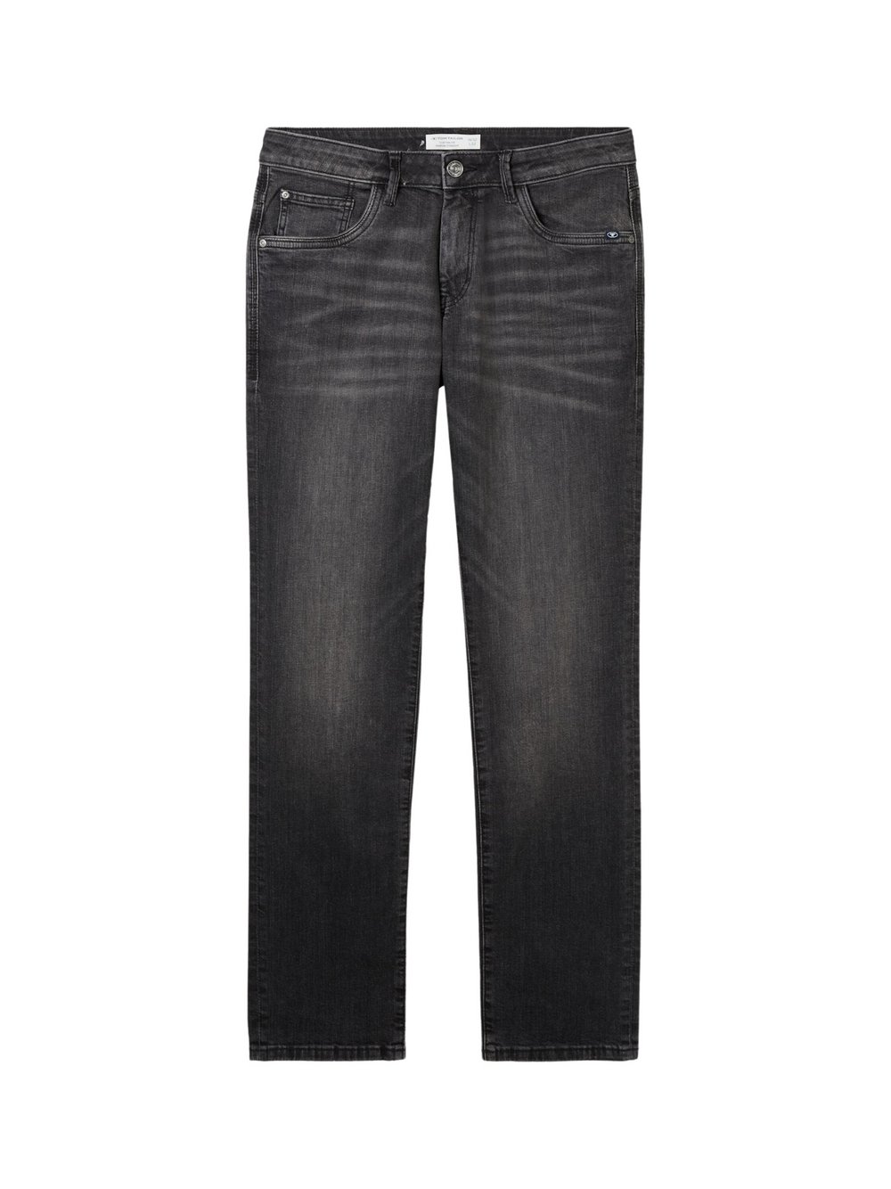 Thumbnail - Tom Tailor Hose Herren Baumwolle grau, 32-34