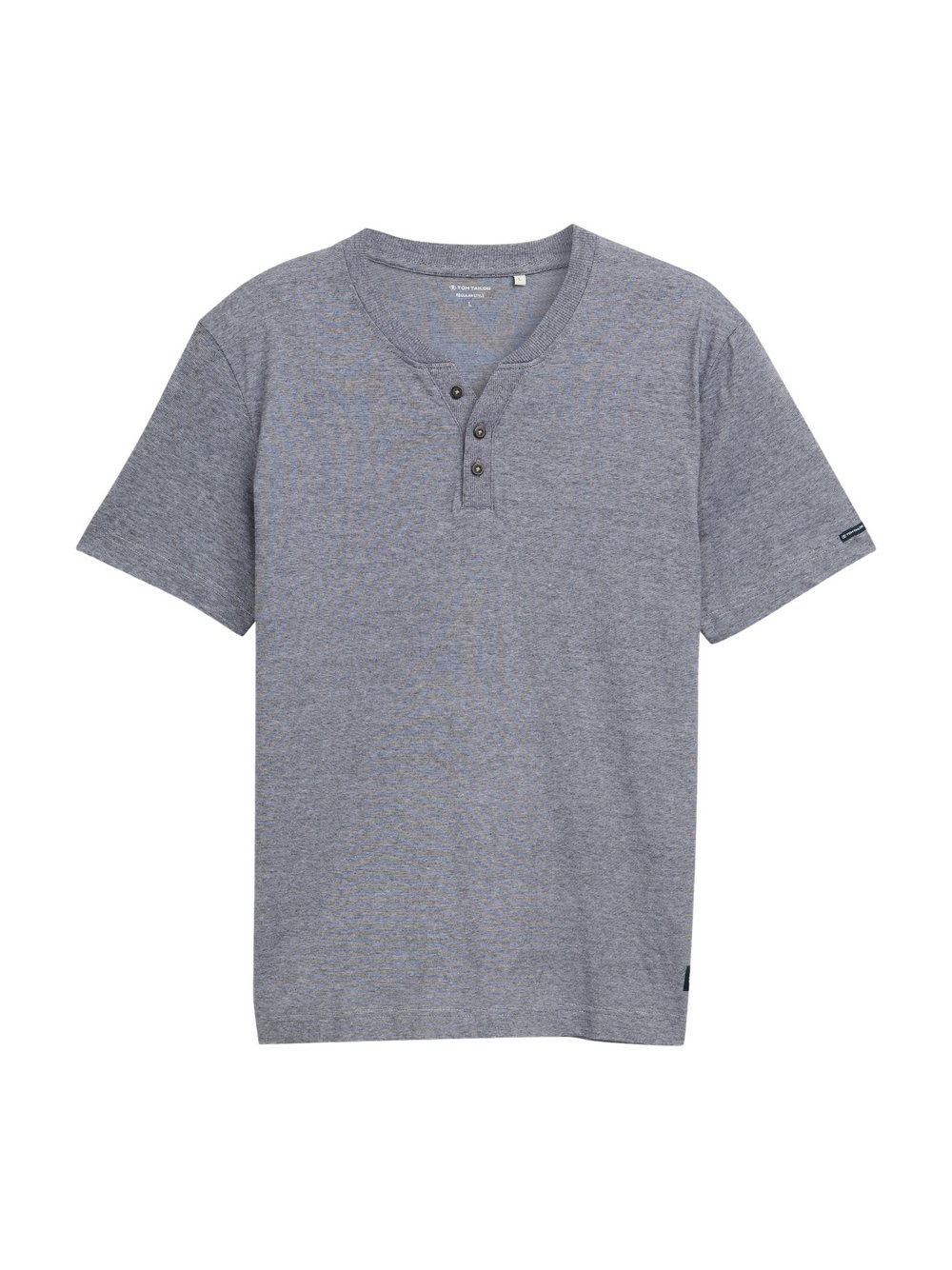 Tom Tailor T-Shirt Herren Baumwolle blau gestreift, XL