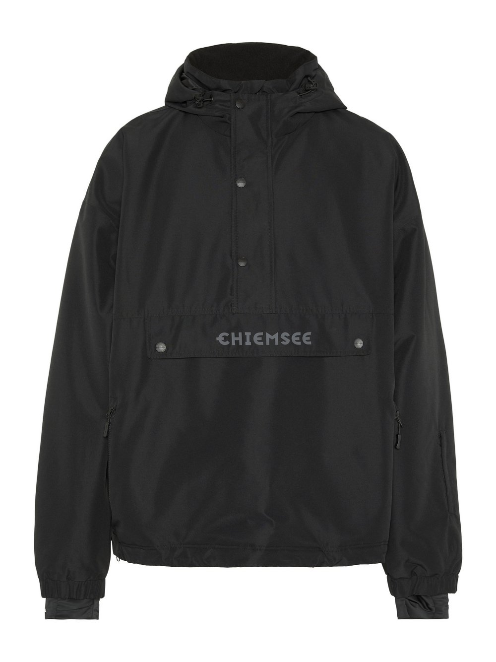Chiemsee Skijacke Herren schwarz bedruckt, M
