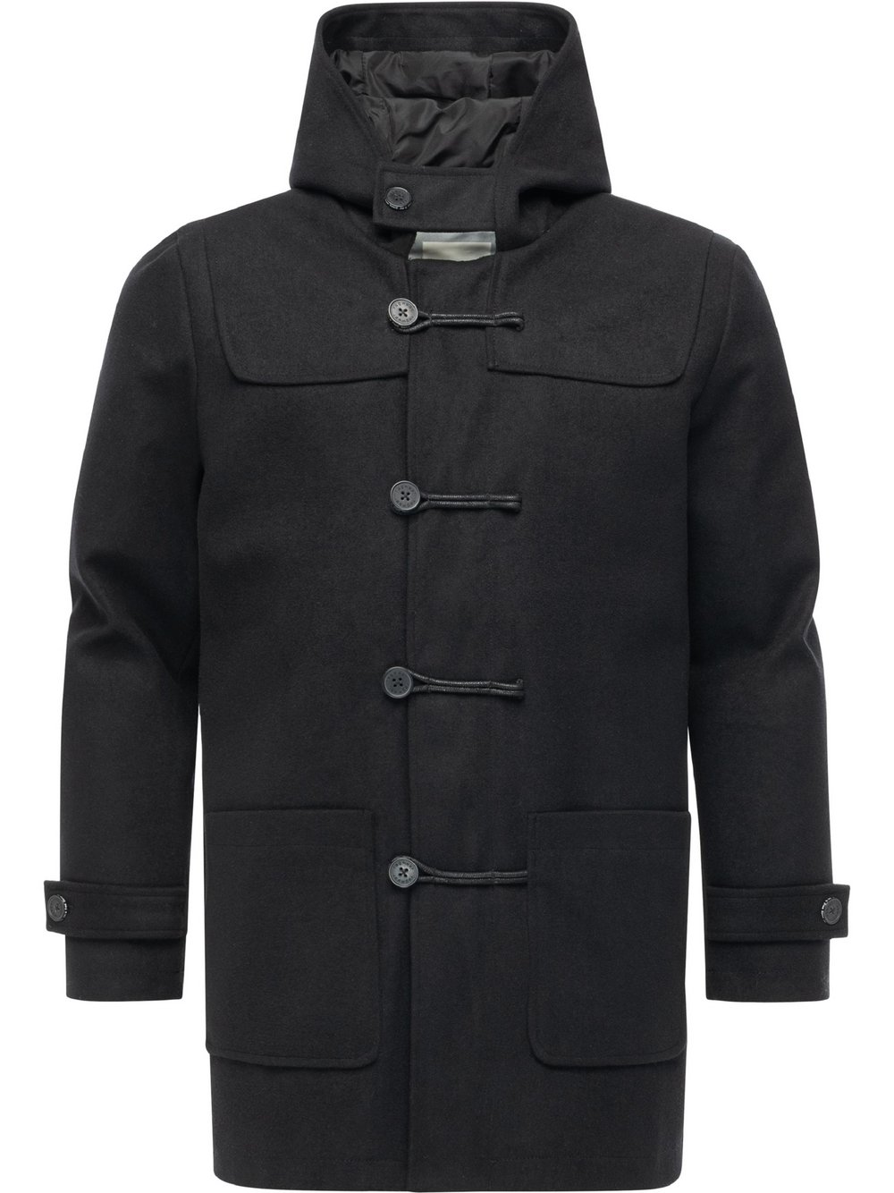 Ragwear Dufflecoat Herren schwarz, L