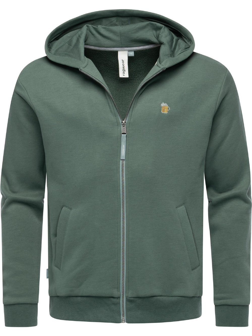Ragwear Sweatjacke Herren Baumwolle grün, L