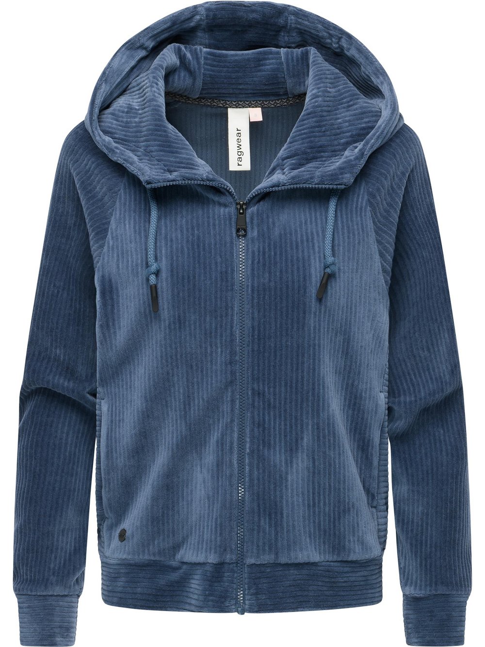 Thumbnail - Ragwear Sweatjacke Damen Baumwolle blau, M
