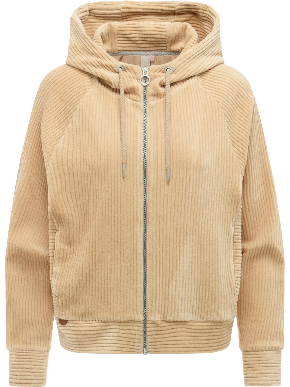 Ragwear Sweatjacke Damen Baumwolle beige, L