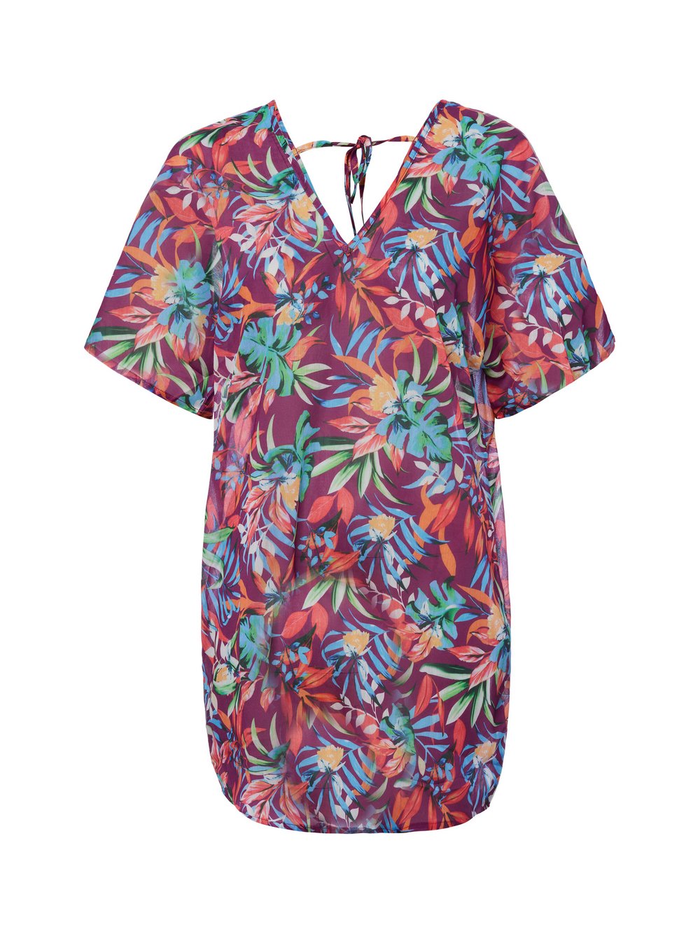 Venice Beach kaftan plażowy Kobiety lila|wielokolorowy