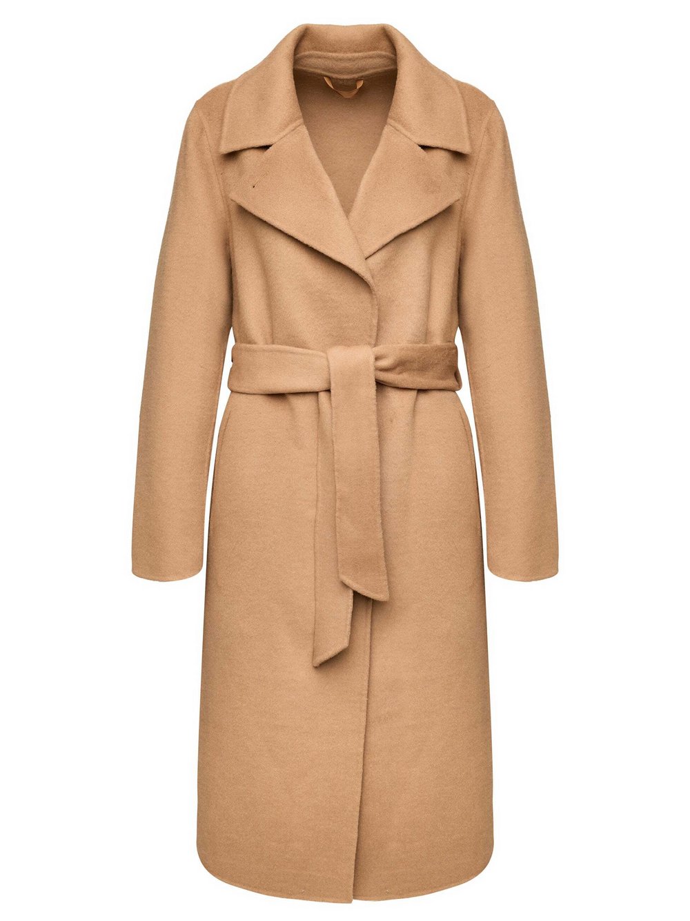 MANISA Fashion Doublefacemantel Damen Wolle braun, 42