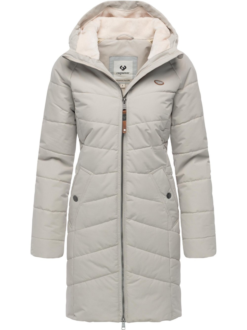 Ragwear Wintermantel Damen grau, XS