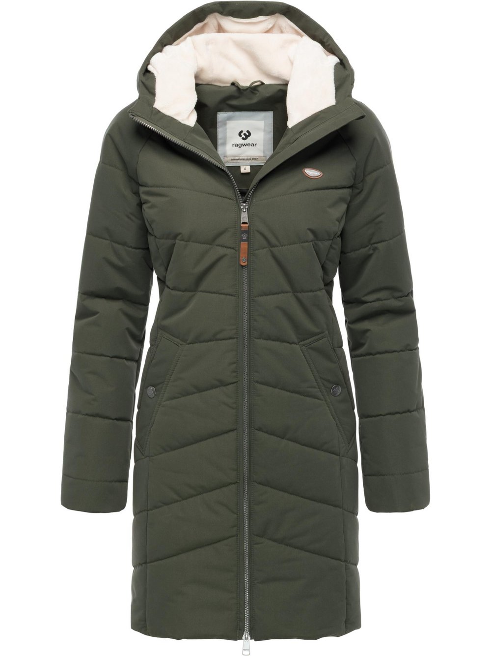 Ragwear Wintermantel Damen grün, S