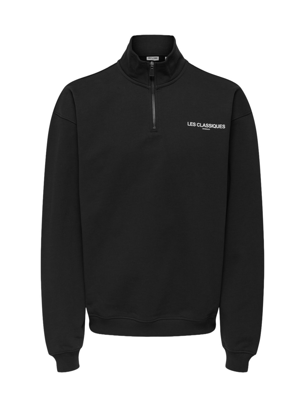 Only&Sons Sweatshirt Herren Baumwolle schwarz, XXL