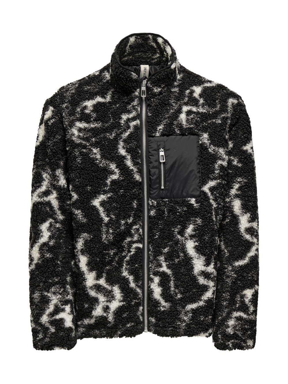 Only&Sons Jacke Herren schwarz bedruckt, XL