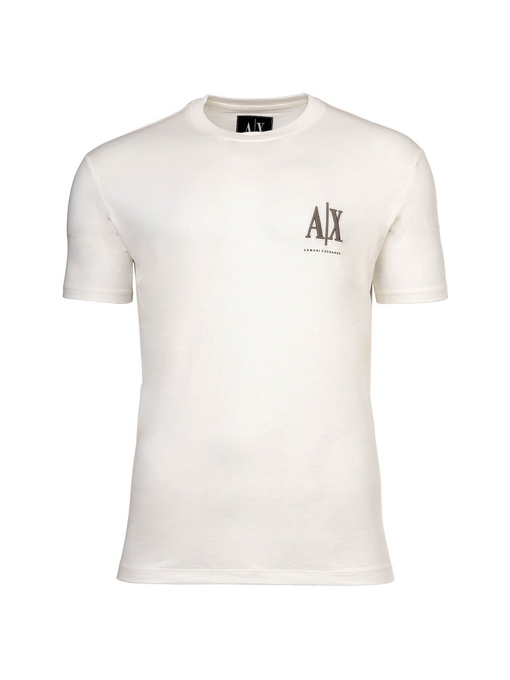 Thumbnail - Armani Exchange T-Shirt 1er Pack Herren Baumwolle weiß, L