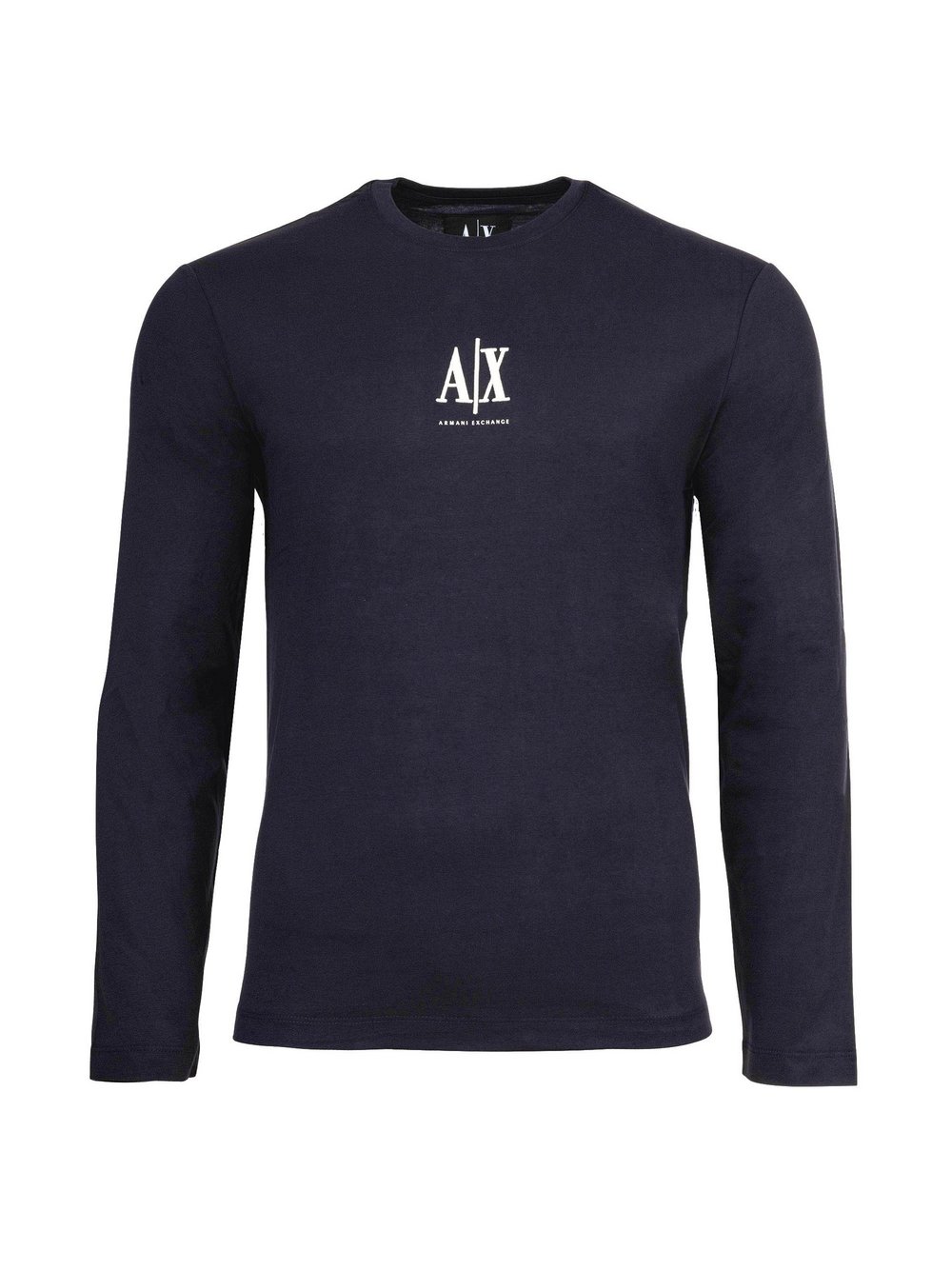 Armani Exchange Longsleeve 1er Pack Herren Baumwolle blau, M