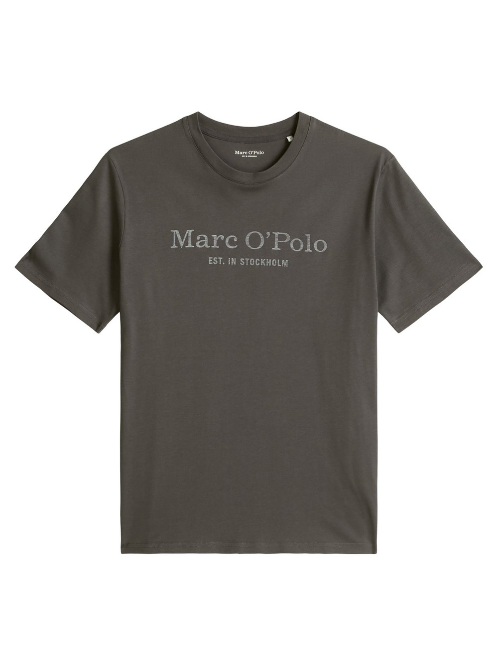 Marc O'Polo T-Shirt 1er Pack Herren Baumwolle grau, M