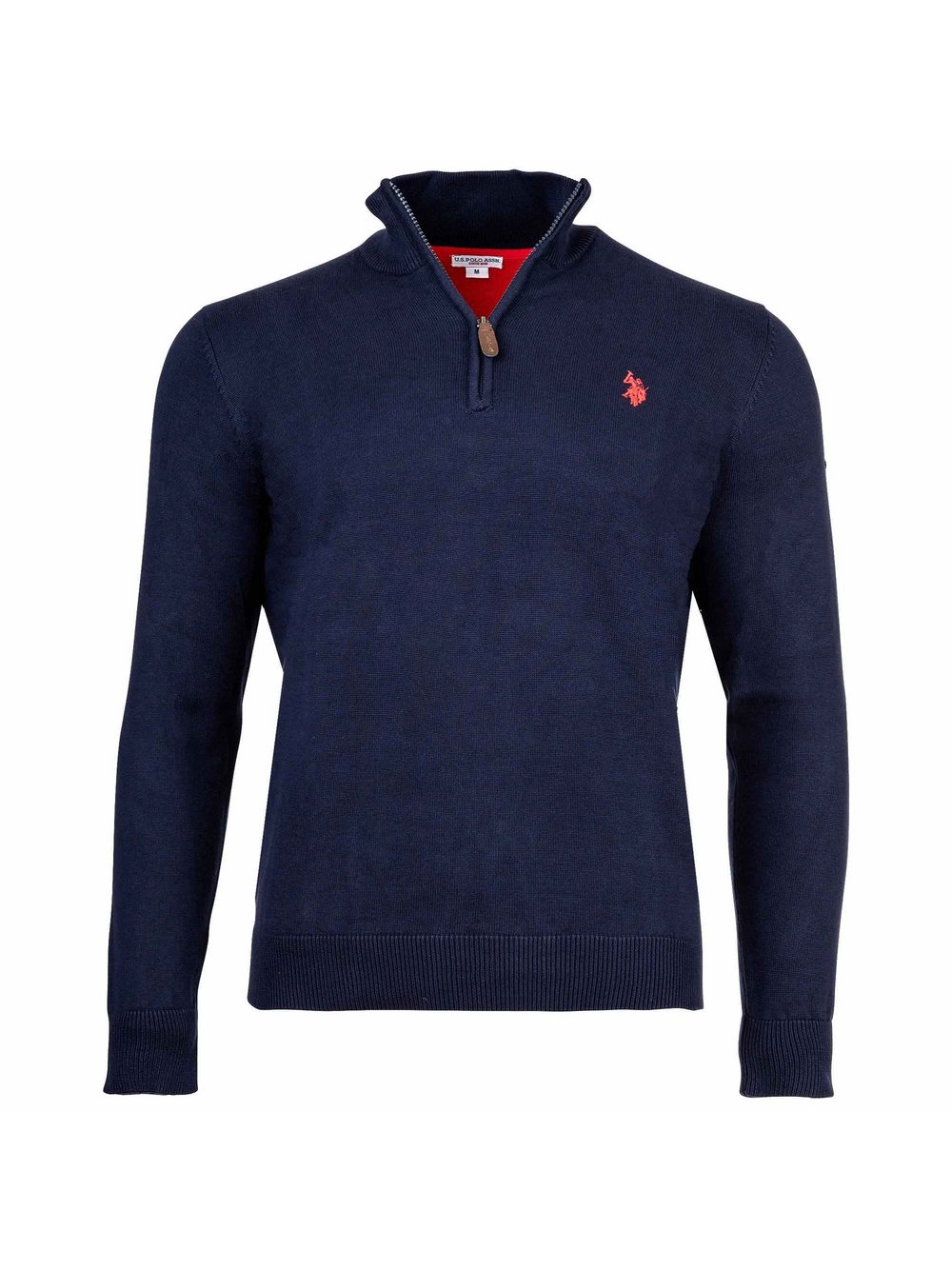 Thumbnail - U.S. Polo Assn. Strickpullover Herren Baumwolle blau, XL