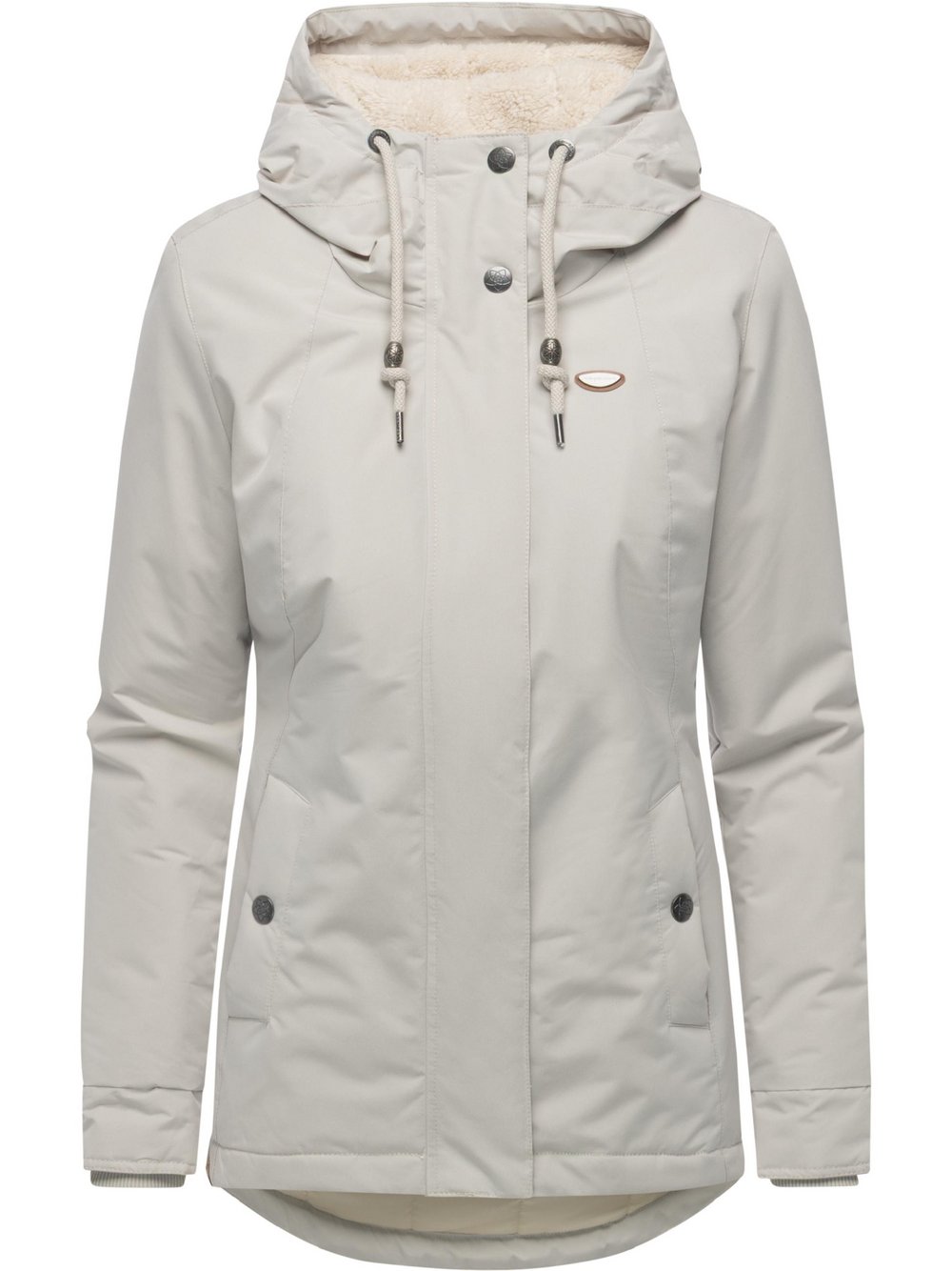Ragwear Kurzmantel Damen grau, 4XL