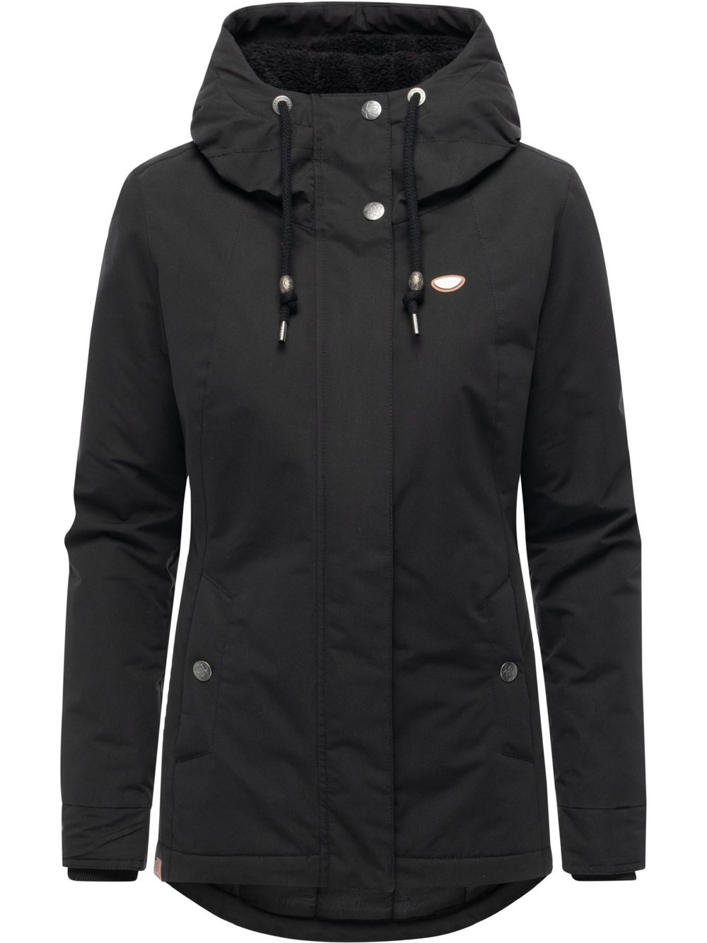 Thumbnail - Ragwear Kurzmantel Damen schwarz, 4XL