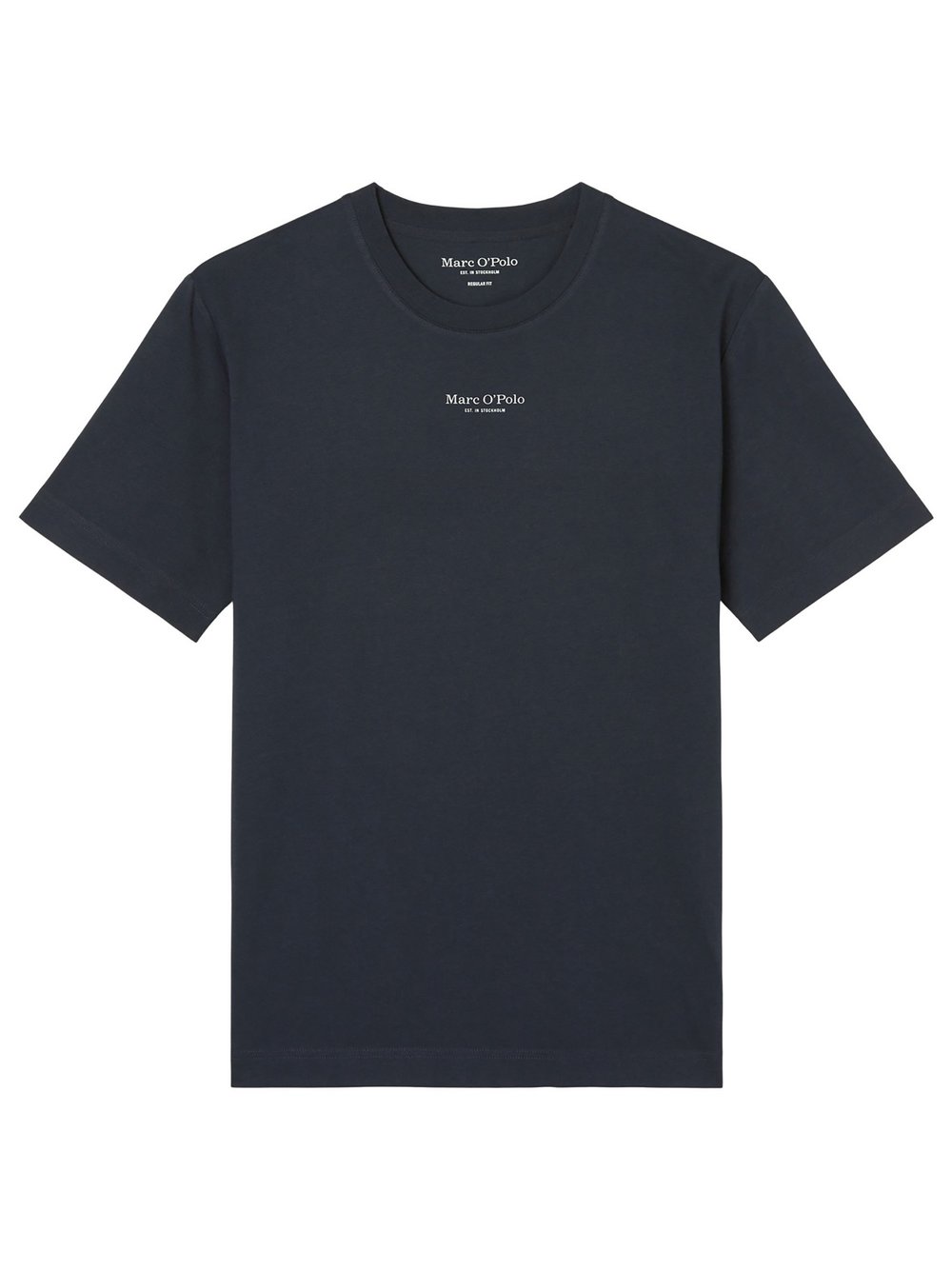 Thumbnail - Marc O'Polo T-Shirt 1er Pack Herren Baumwolle blau, S