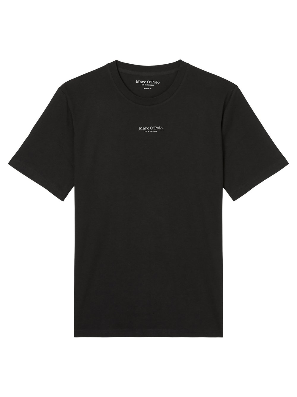 Marc O'Polo T-Shirt 1er Pack Herren Baumwolle schwarz, XXL