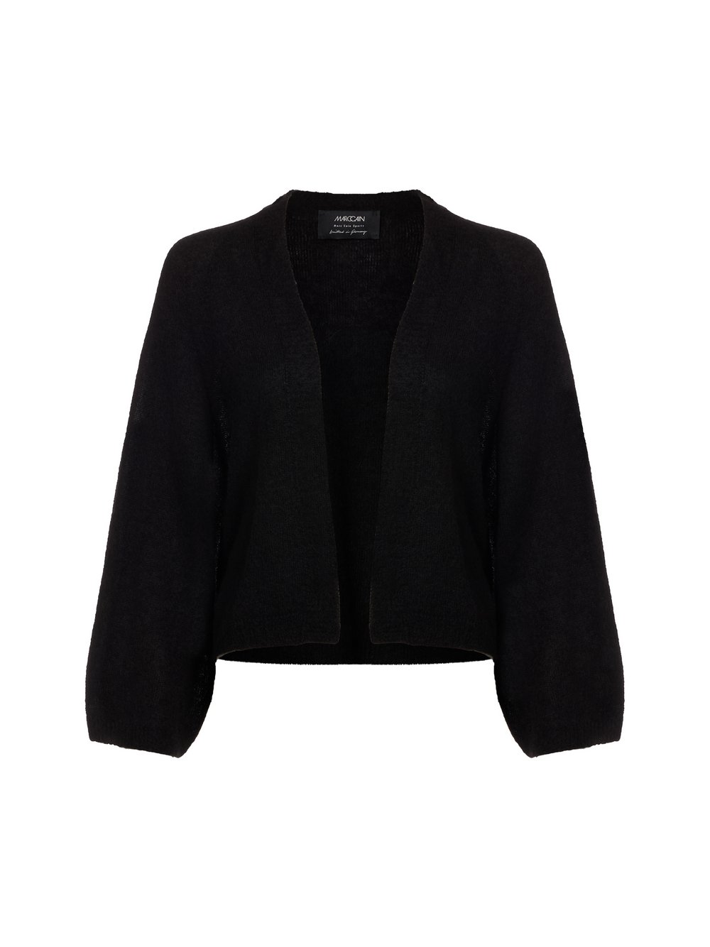 Marc Cain Strickhülle mit Woll- und Alpaka-Anteil Damen Wolle schwarz, 38