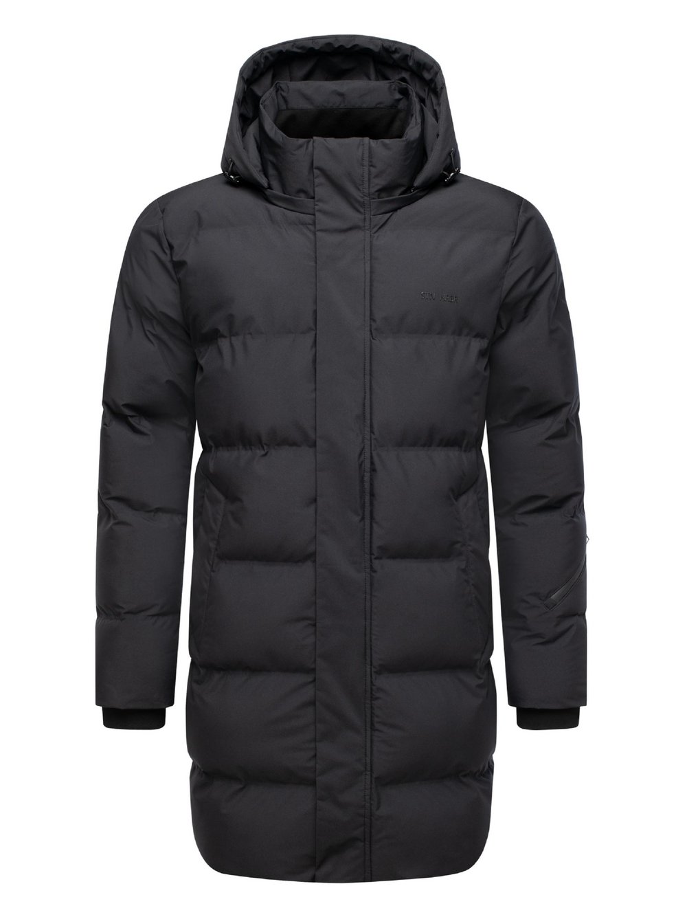 STONE HARBOUR Steppmantel Herren schwarz, XXXL