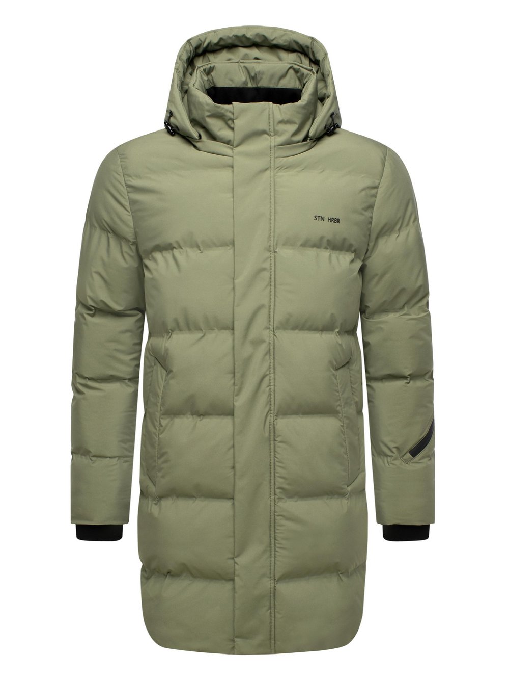 STONE HARBOUR Steppmantel Herren grün, XXL