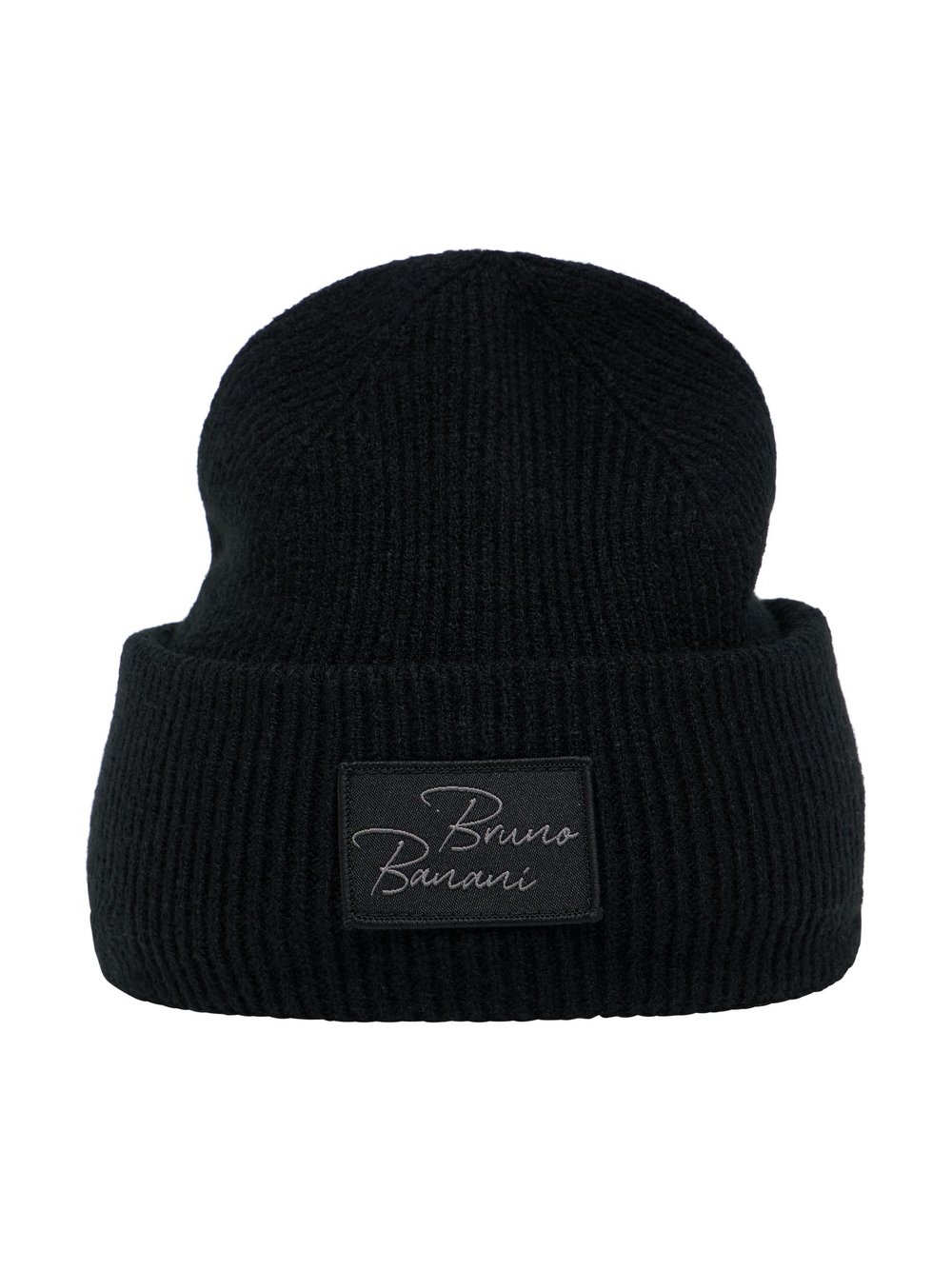 Thumbnail - Bruno Banani Strickmütze Damen schwarz, ONE SIZE