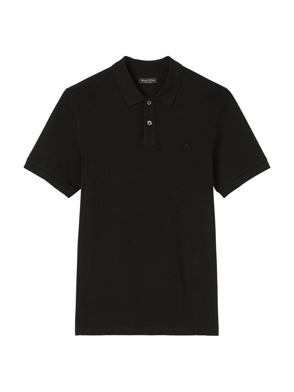 Thumbnail - Marc O'Polo Poloshirt 1er Pack Herren Baumwolle schwarz, XXL