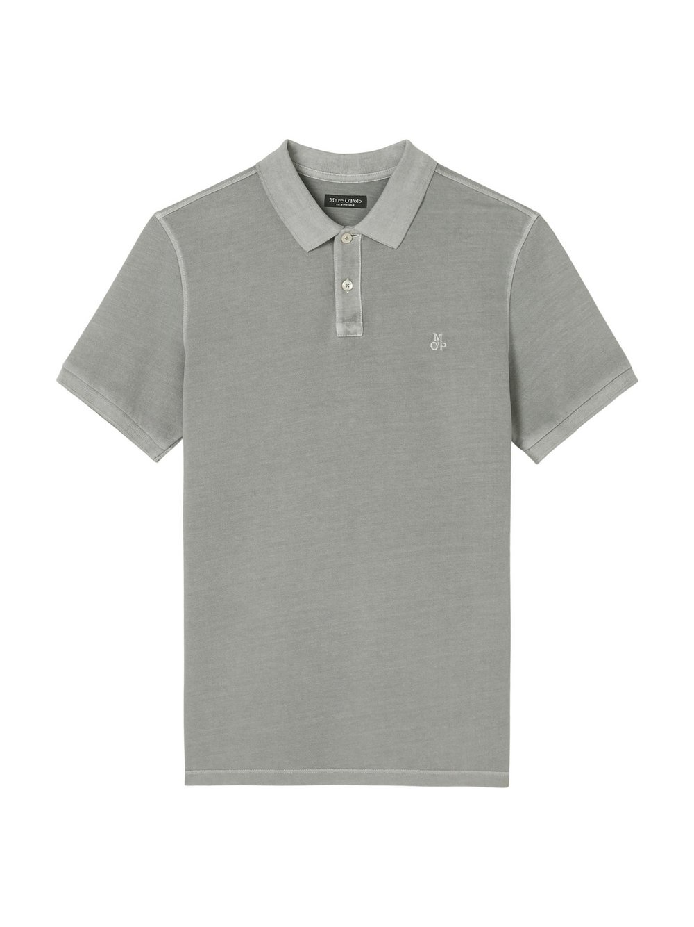 Thumbnail - Marc O'Polo Poloshirt 1er Pack Herren Baumwolle grau, S