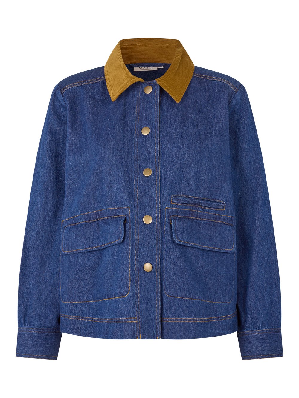 Masai Jeansjacke Damen Baumwolle blau, 36