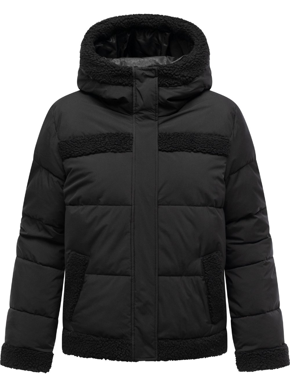 Ragwear Winterjacke Damen schwarz, L