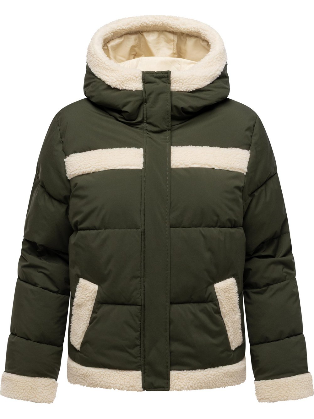 Ragwear Winterjacke Damen grün, XL