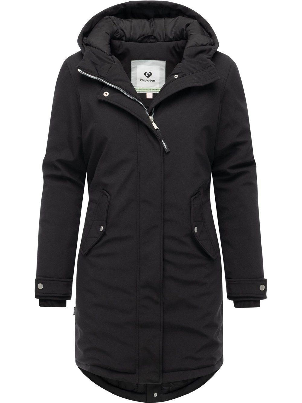 Ragwear Softshellmantel Damen schwarz, S