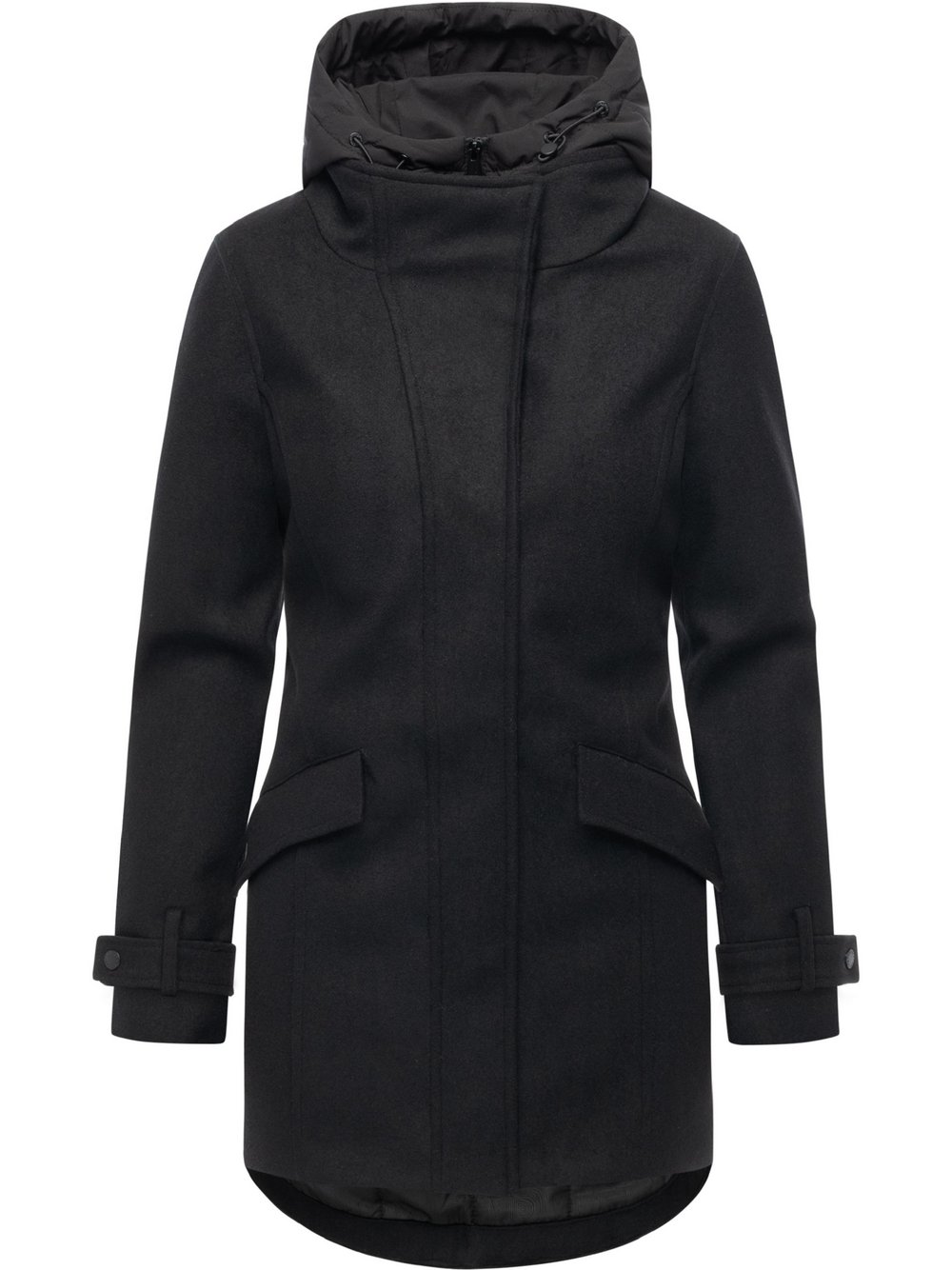Ragwear Wintermantel Damen schwarz, XXL