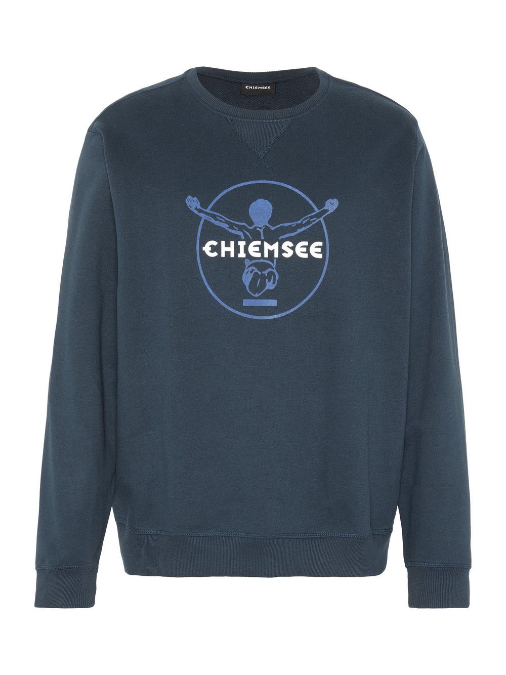 Chiemsee Sweatshirt Herren Baumwolle grün, S