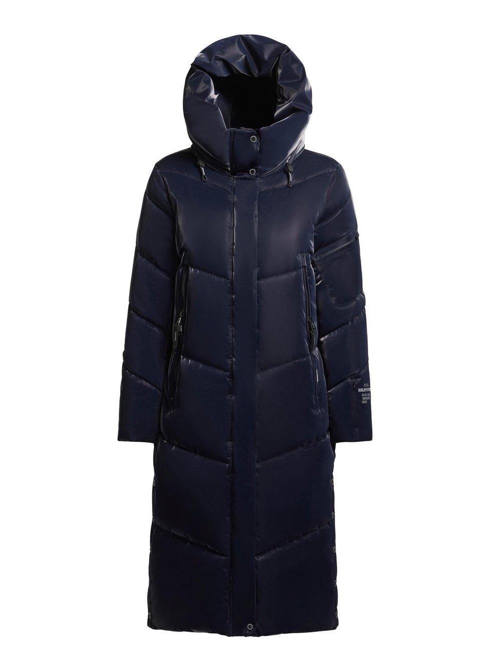 Khujo Wintermantel Damen blau, L